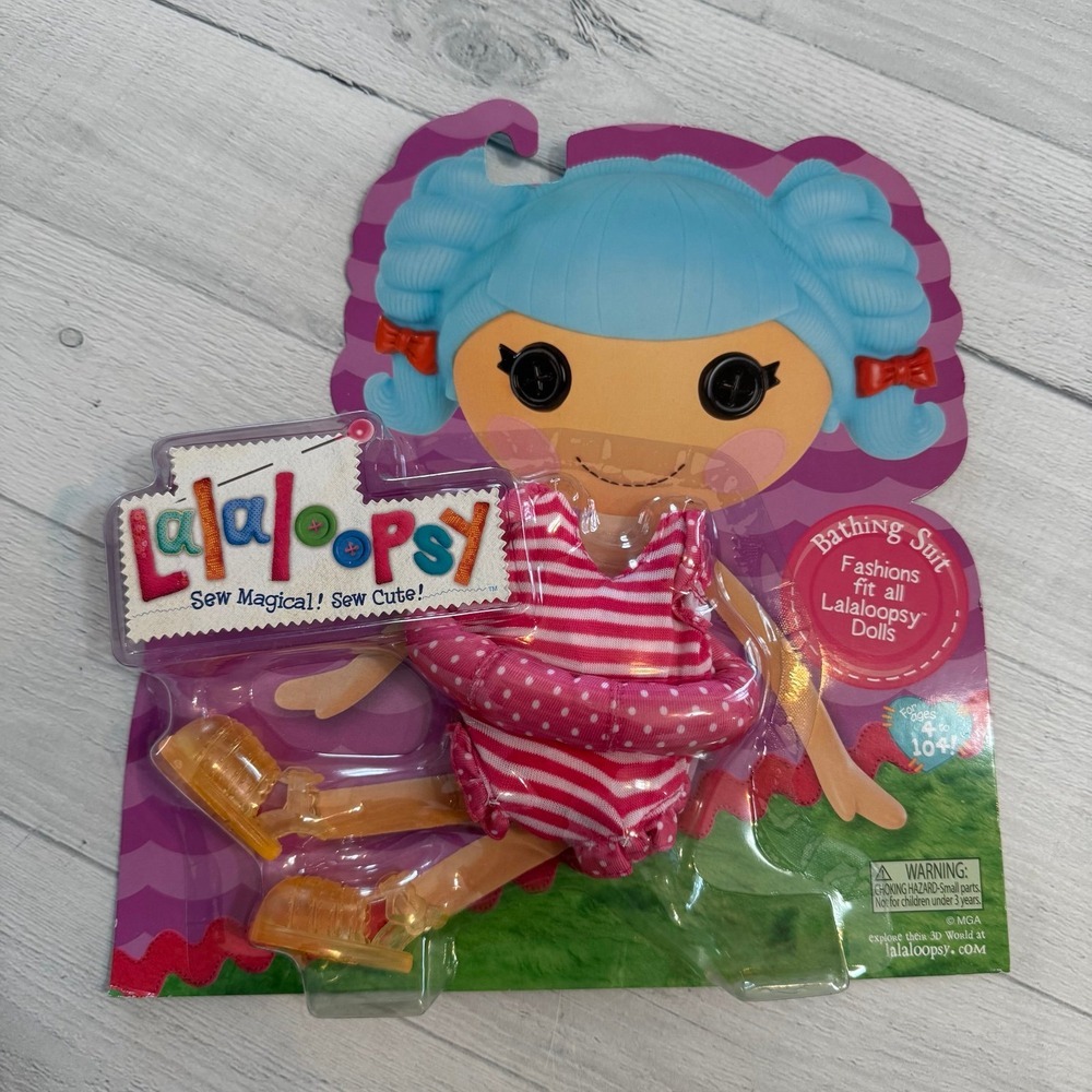 Lalaloopsy Sew Beautiful! Sew Cute! fashion outfit‎ for dolls Swimsuit NEW
